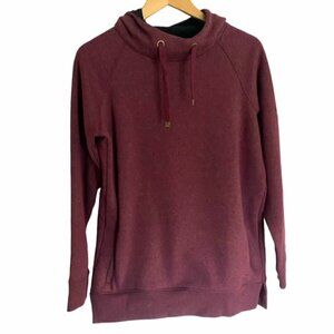 NWT Moosejaw Word Up High Neck Hoodie Sweatshirt Medium